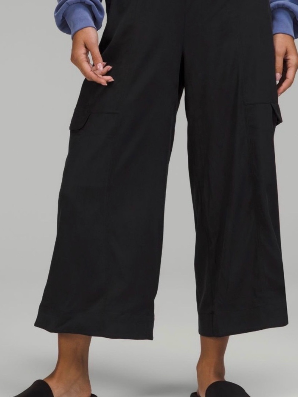lululemon athletica maven Wide-Leg Cargo Pant - Black